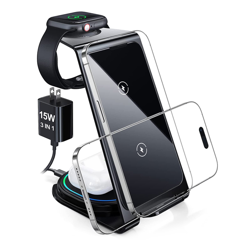 Wireless Charging Station (Balck)